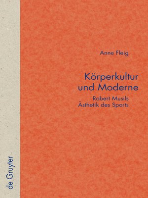 cover image of Körperkultur und Moderne